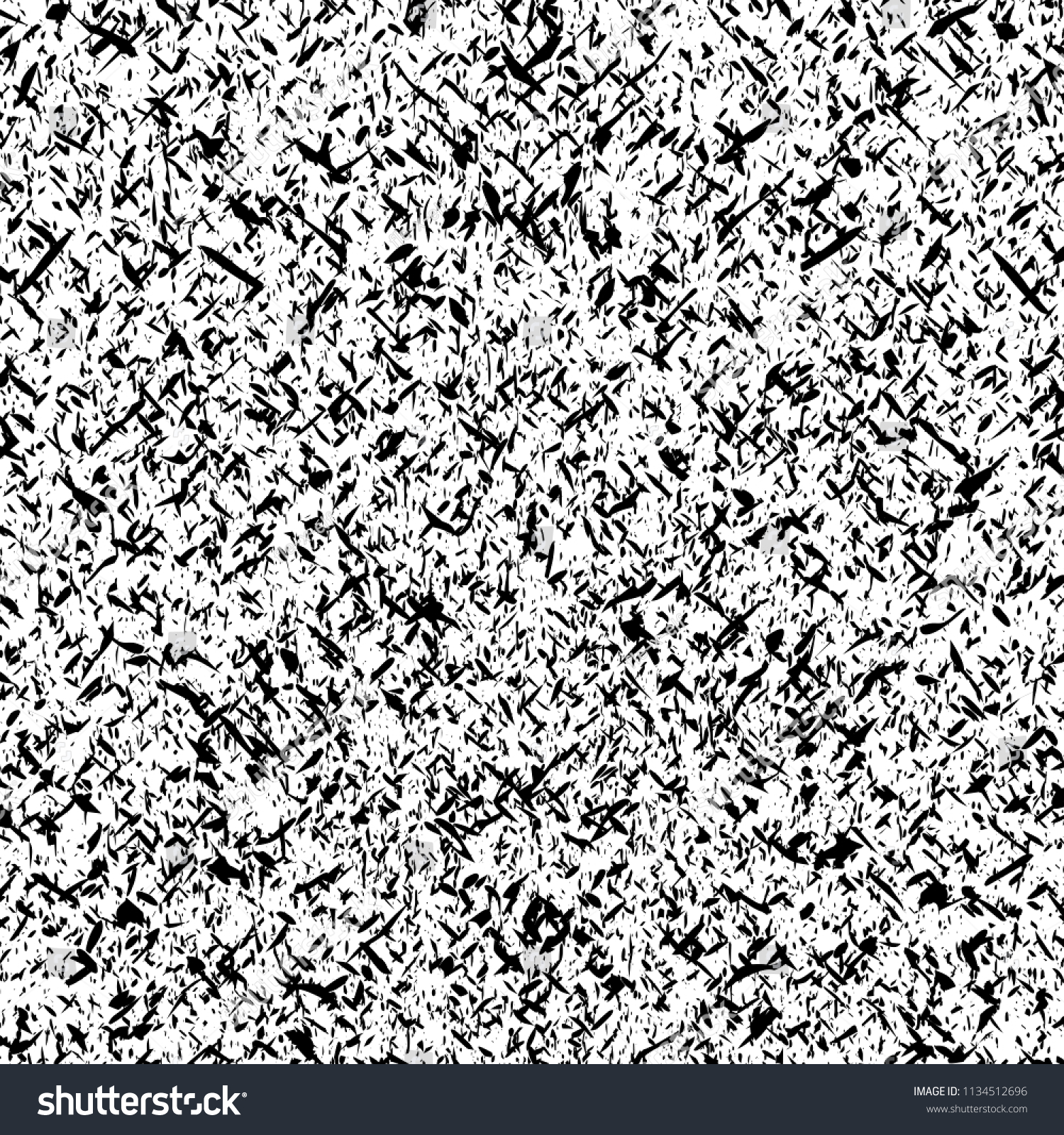 Abstract Scratched Background Black White Vector Stock Vector (Royalty ...