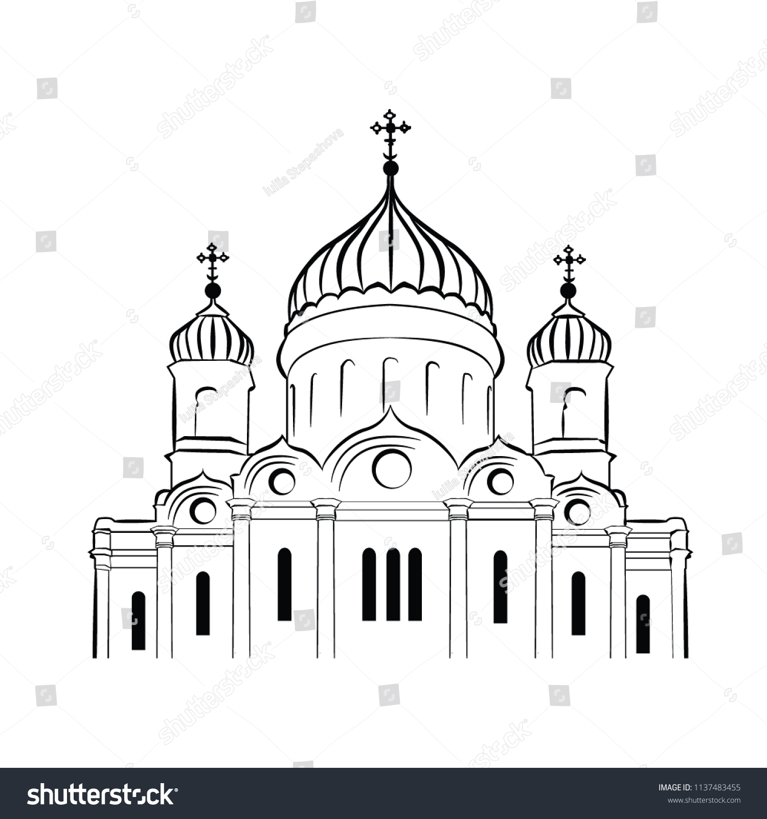 Храм Христа Спасителя в Москве проект