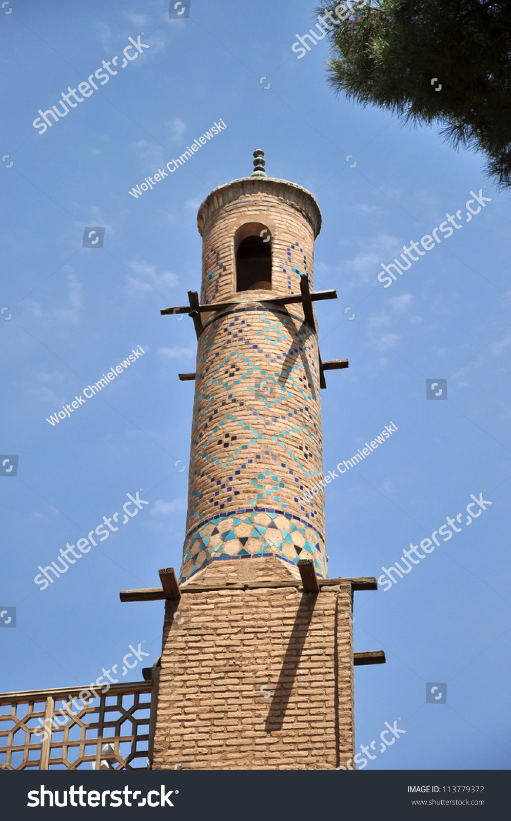 Monar Jonban Shaking Minarets Esfahan Isfahan Stock Photo 113779372 ...