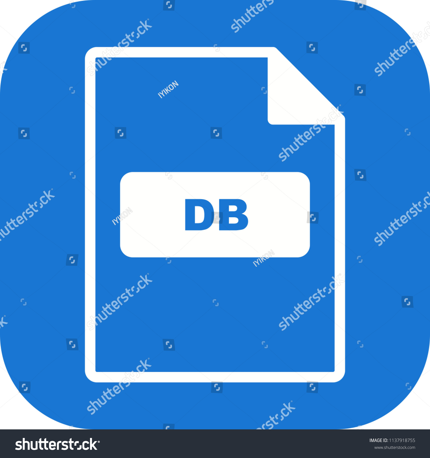 db-file-format-stock-vector-royalty-free-1137918755-shutterstock