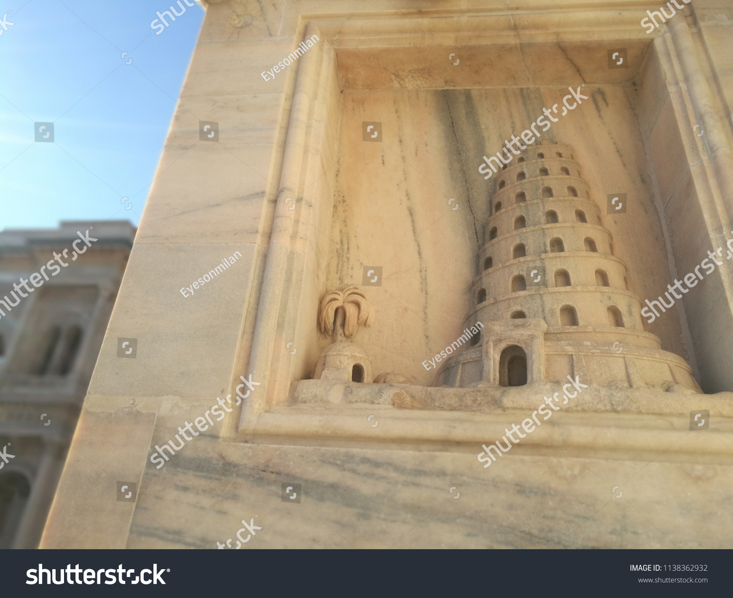 Stock Photo Milan Italy July Duomo Di Milano Detail Close Up Of The Exterion Wall Scupture Decoration And 1138362932 