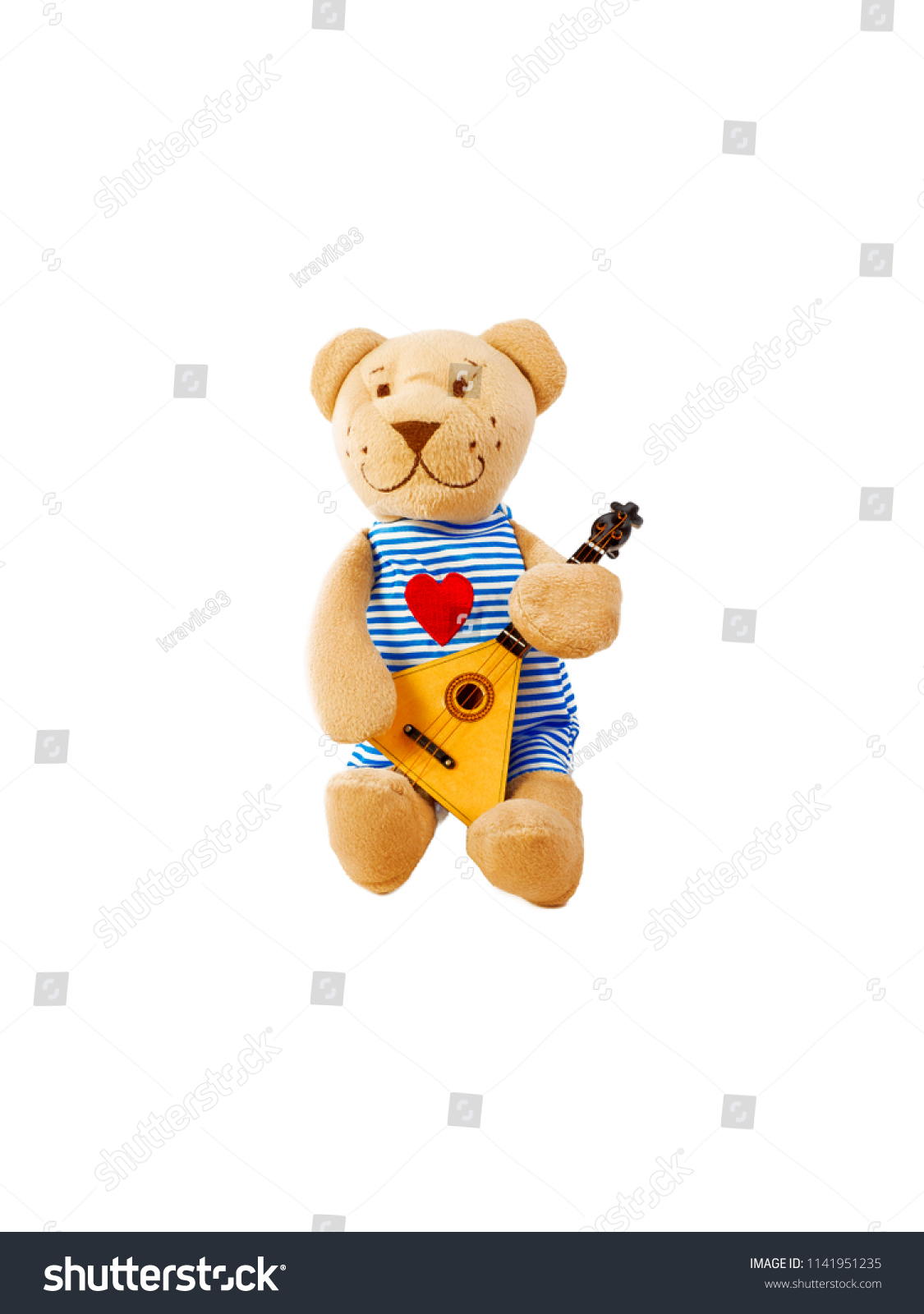 Happy Cute Brown Teddy Bear Playing Stock Photo 1141951235 | Shutterstock