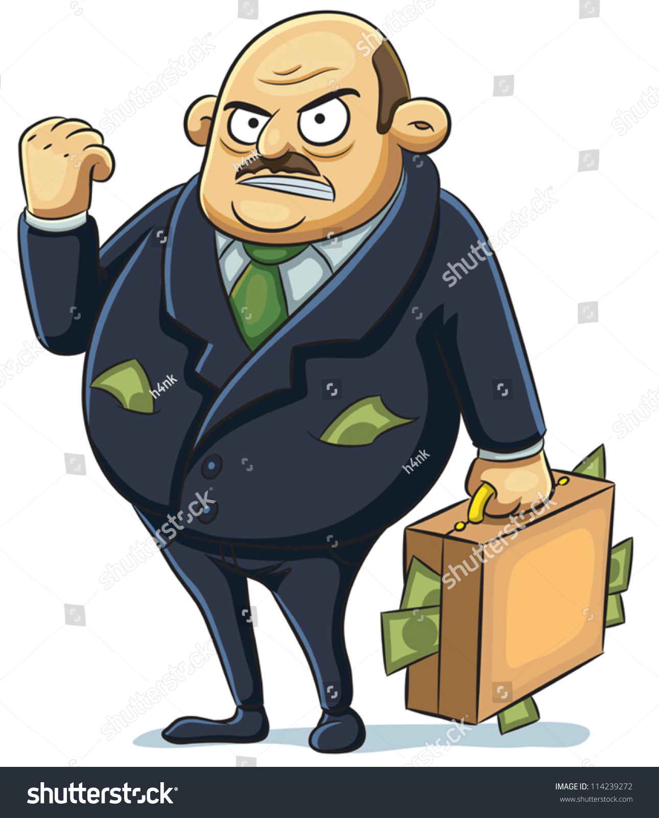 Angry Mafia Stock Vector (Royalty Free) 114239272 | Shutterstock