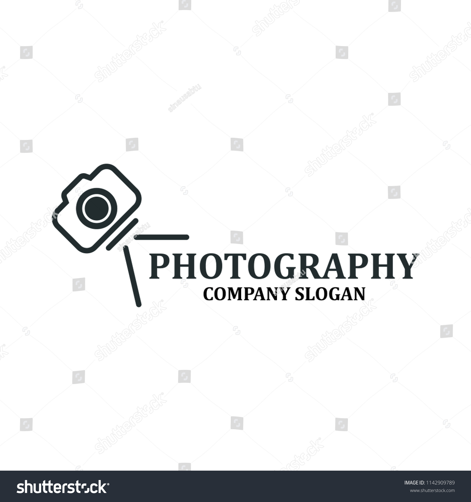 Photography Logo Template Stock Vector (Royalty Free) 1142909789 ...