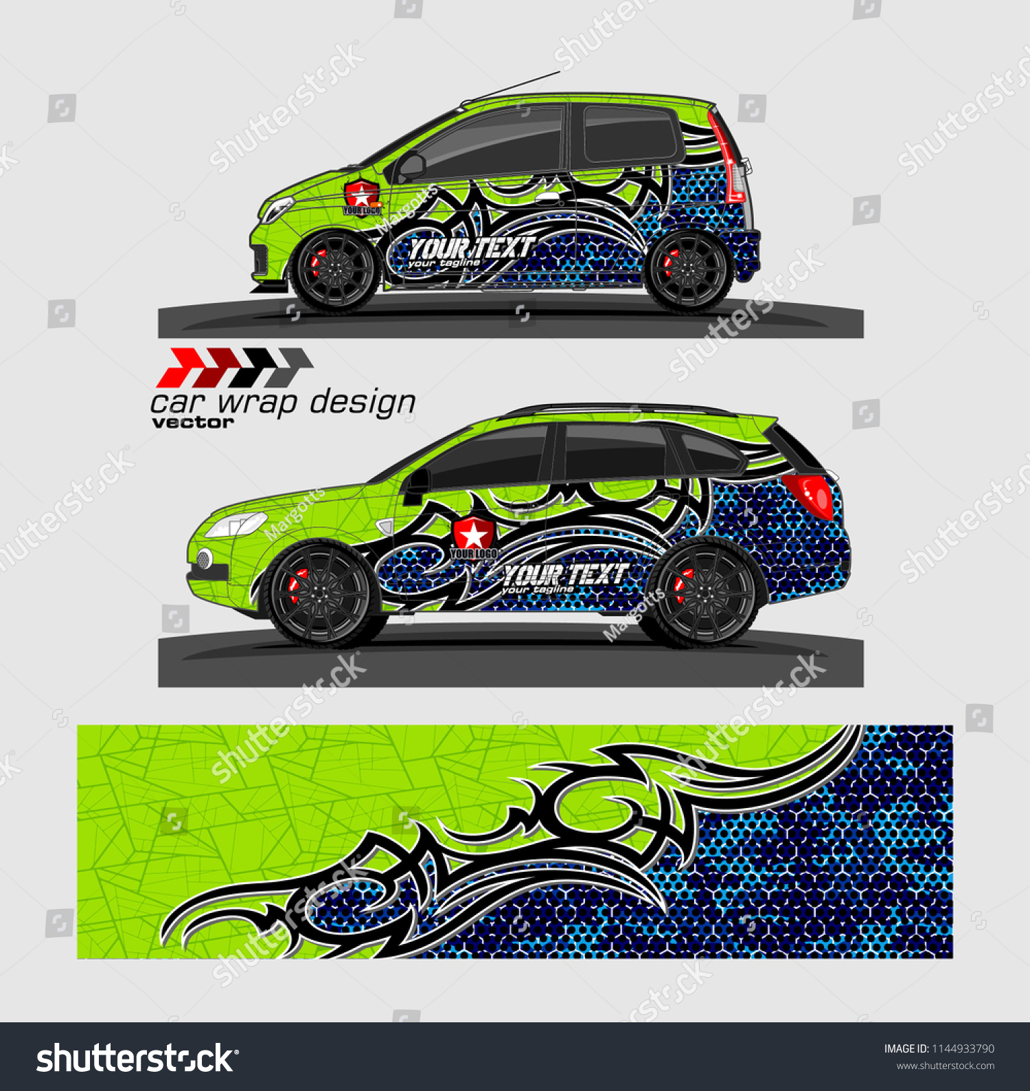 Car Graphic Background Vector Abstract Tribal Stock Vector Royalty   Stock Vector  Car Graphic Background Vector Abstract Tribal Livery Design For Vehicle Vinyl Wrap 1144933790 