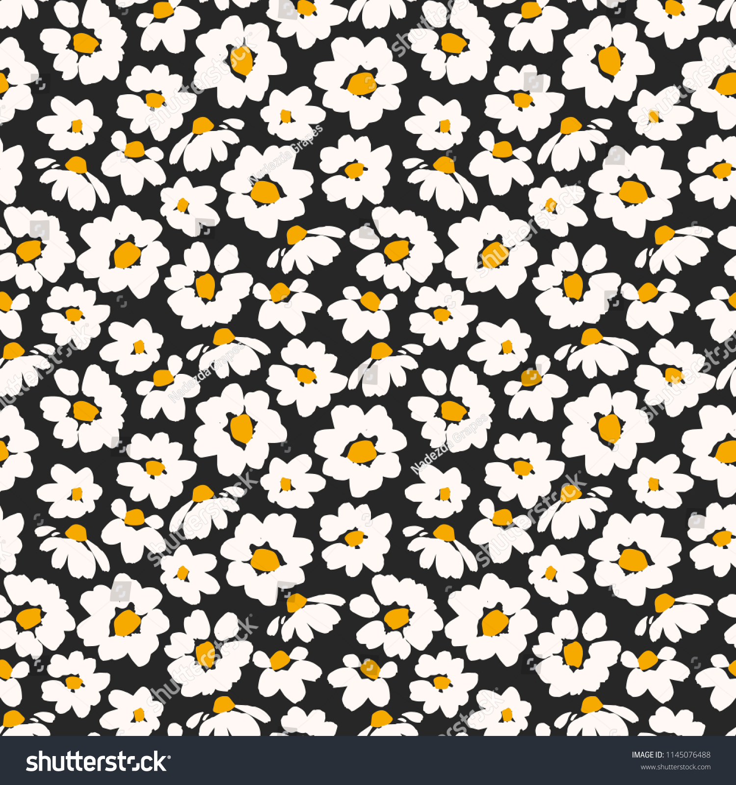 Floral Seamless Pattern Vector Design Paper Stock Vector (Royalty Free ...