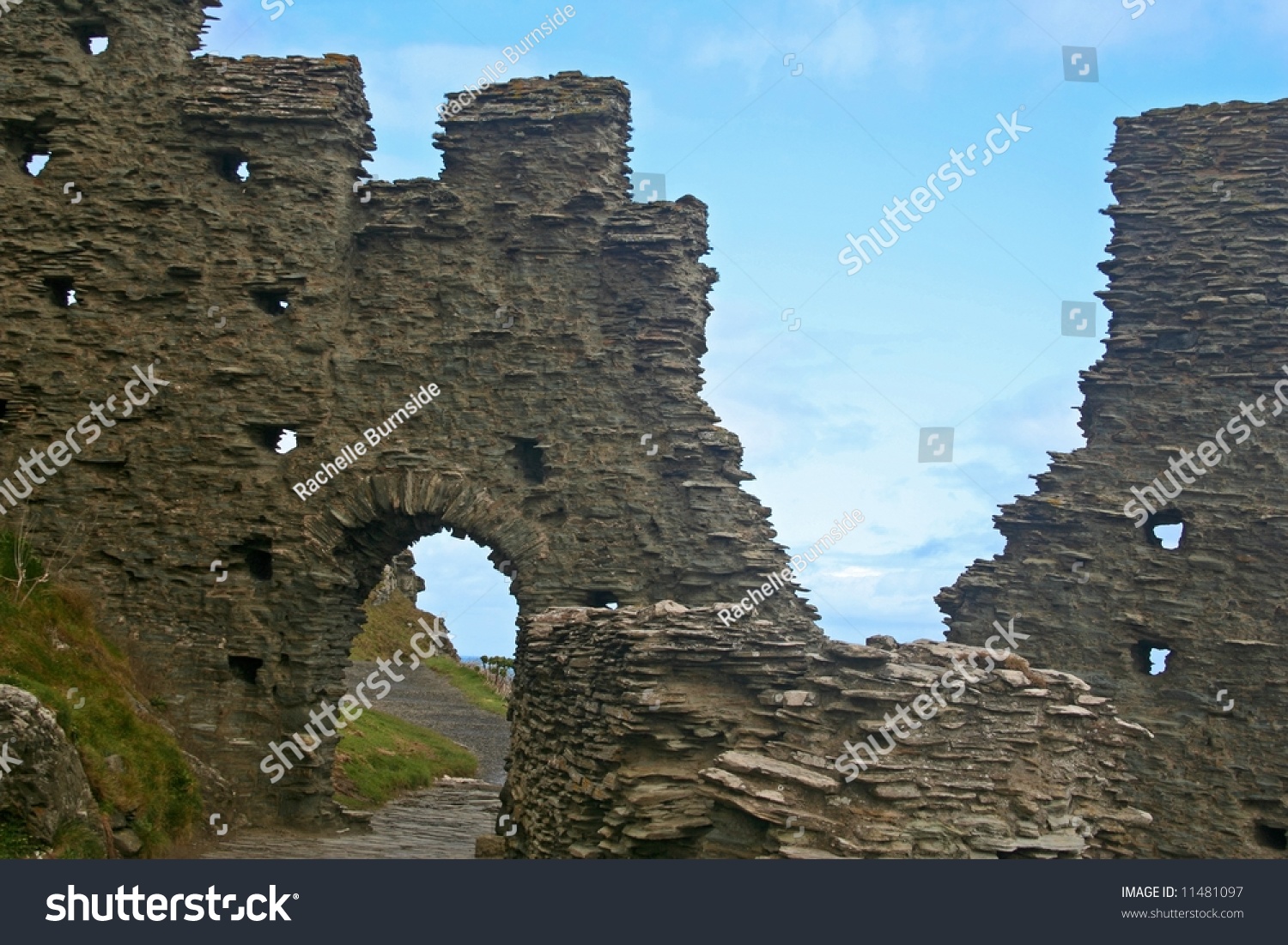 Тинтагель замок Дата постройки какой век