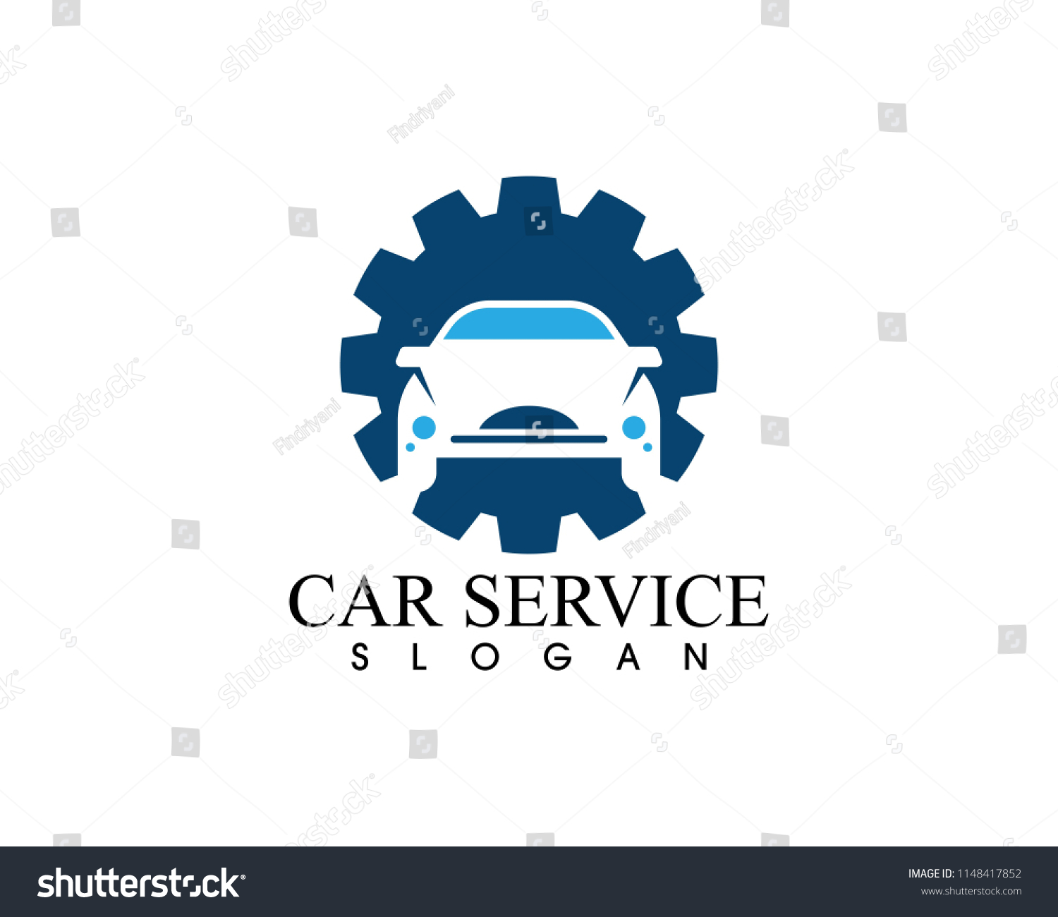 Auto Car Service Logo Vector Template Stock Vector (Royalty Free ...