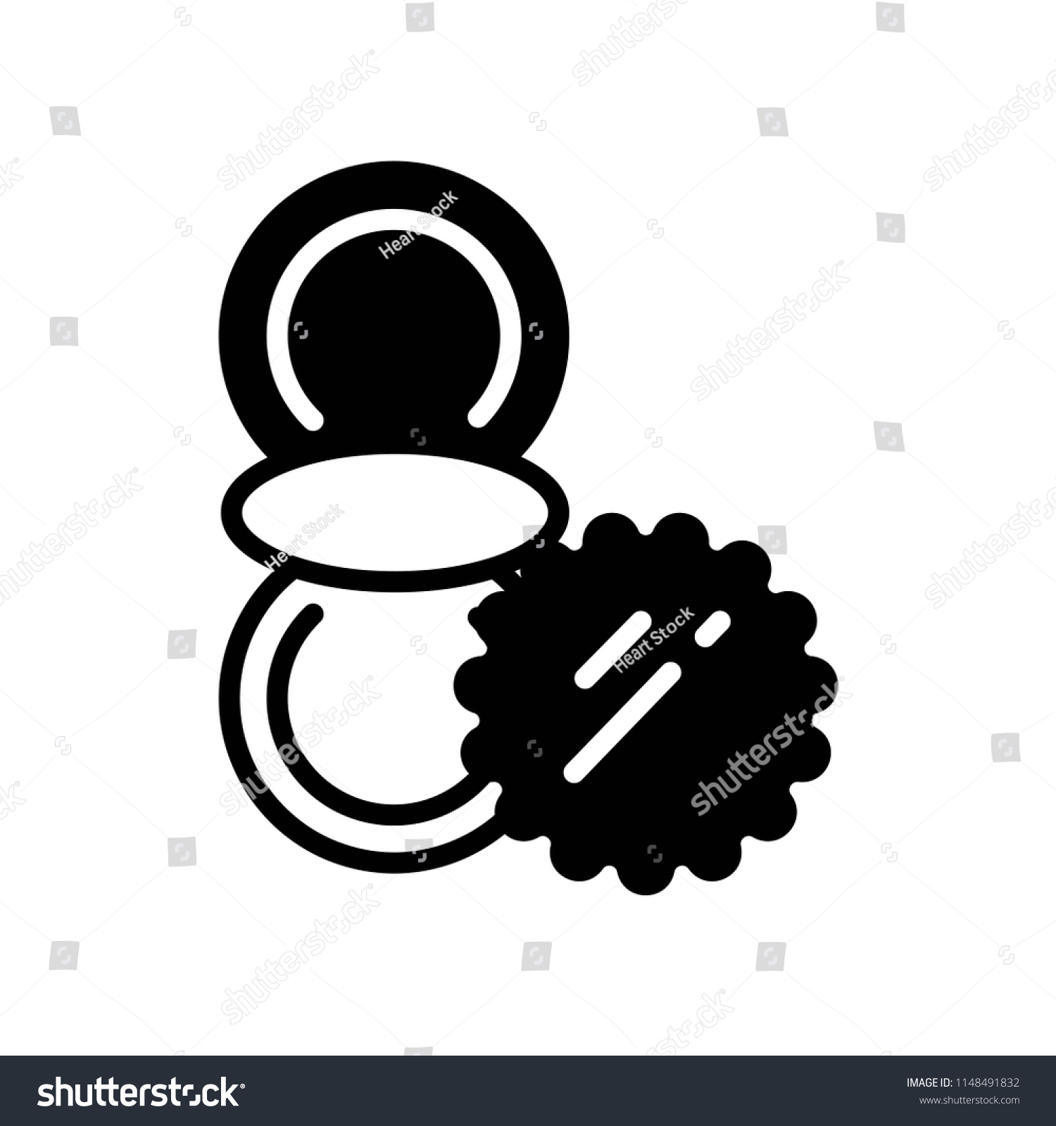 Powder Icon Vector Icon Simple Element Stock Vector (Royalty Free ...