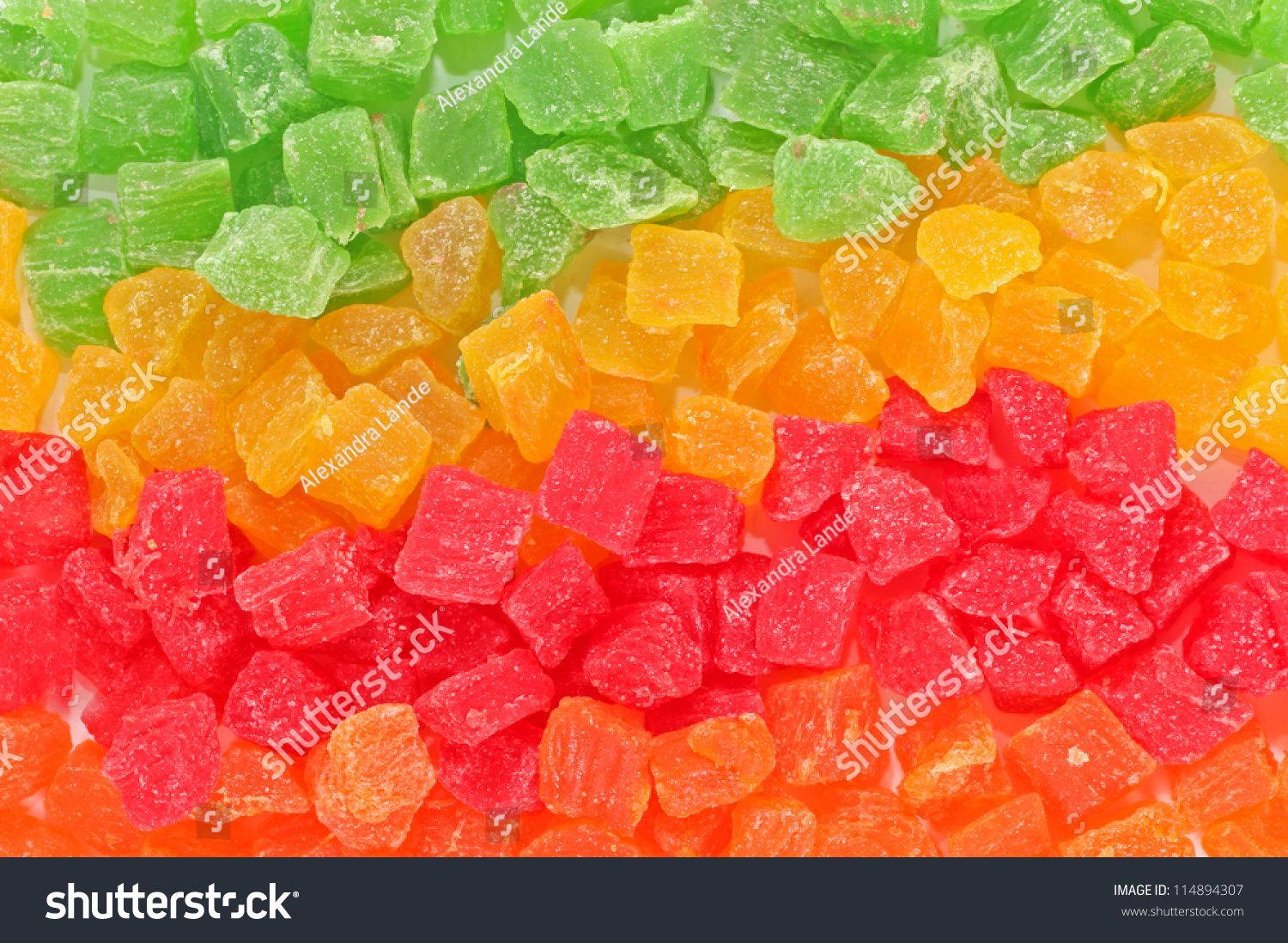 Fruit Candy Multi-Colored All Sorts, A Background Stock Photo 114894307 