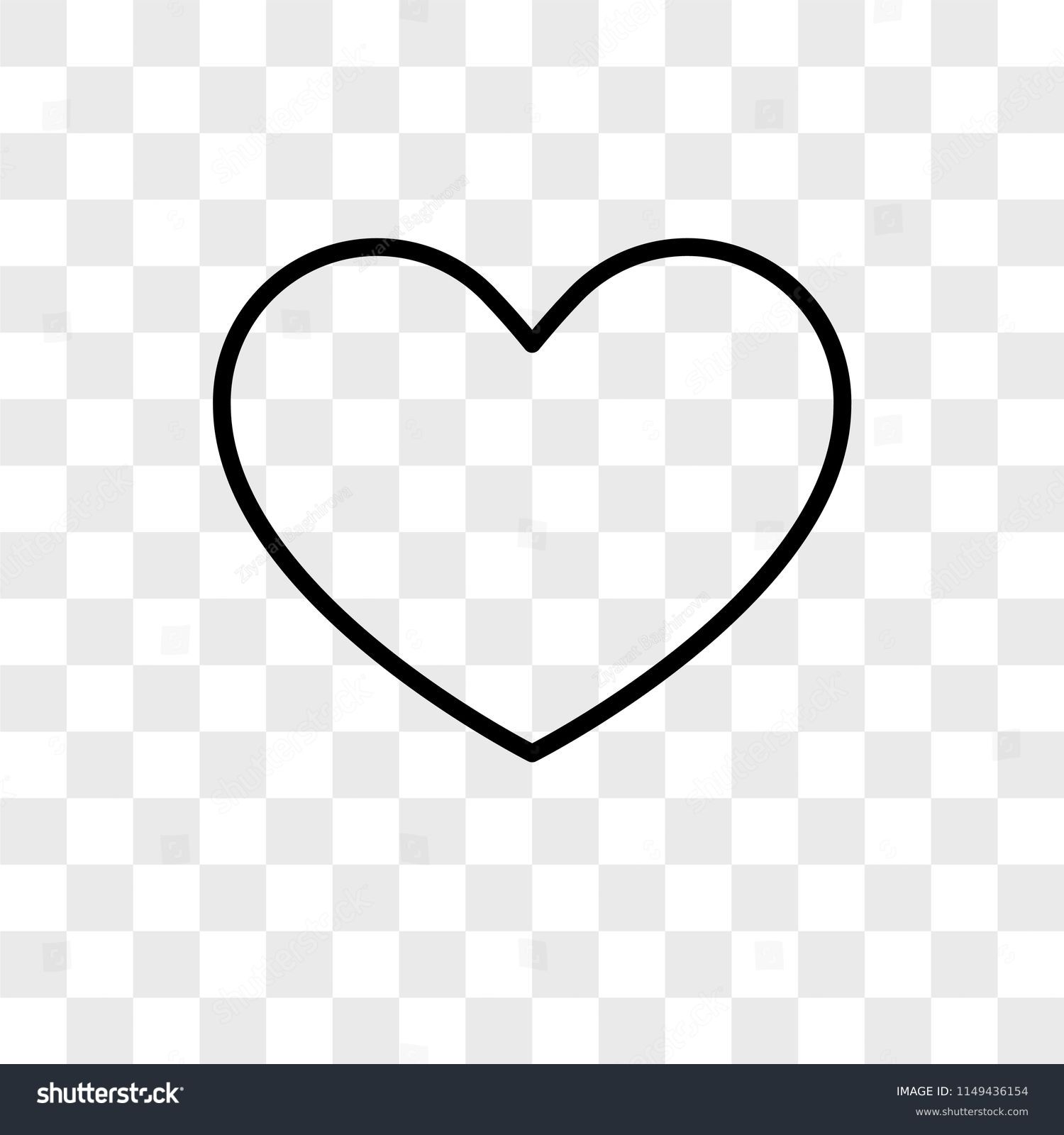 11,947 White icon transparent background heart Images, Stock Photos