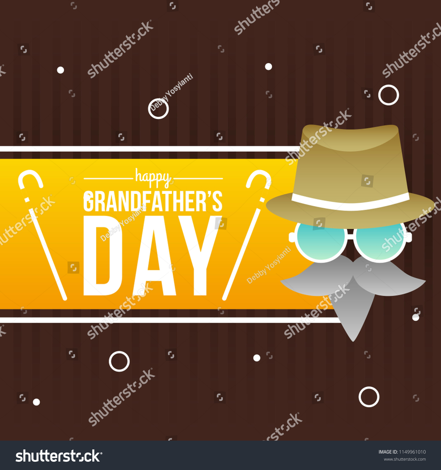 Grandfathers Day Illustration Stock Vector (Royalty Free) 1149961010