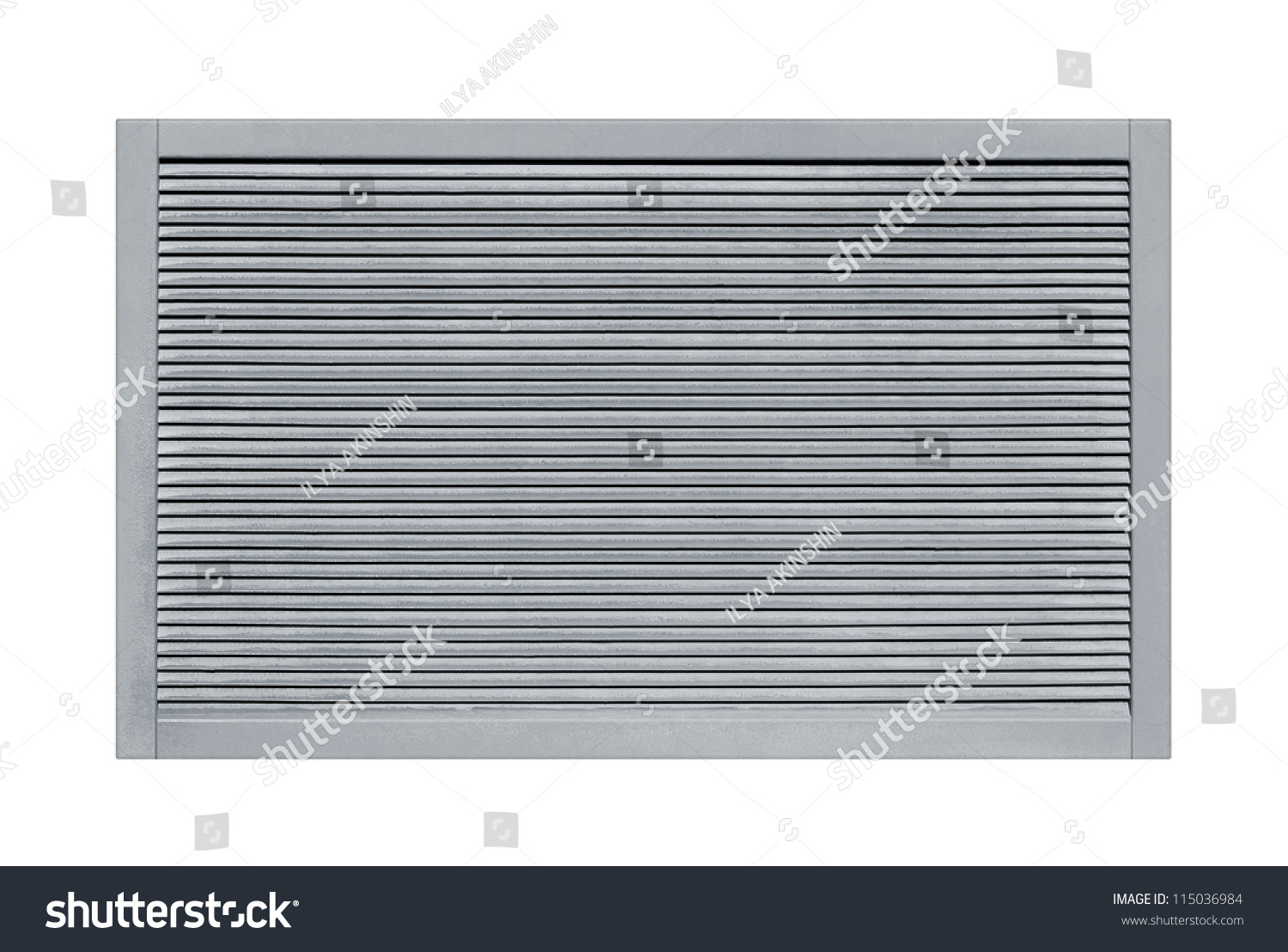 Ventilation Grid On White Background Stock Photo 115036984 | Shutterstock