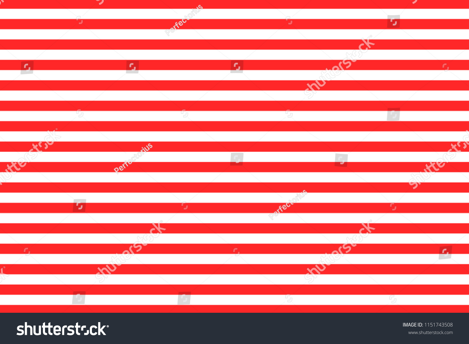 Stripe Horizontal Pattern Red White Design Stock Illustration ...