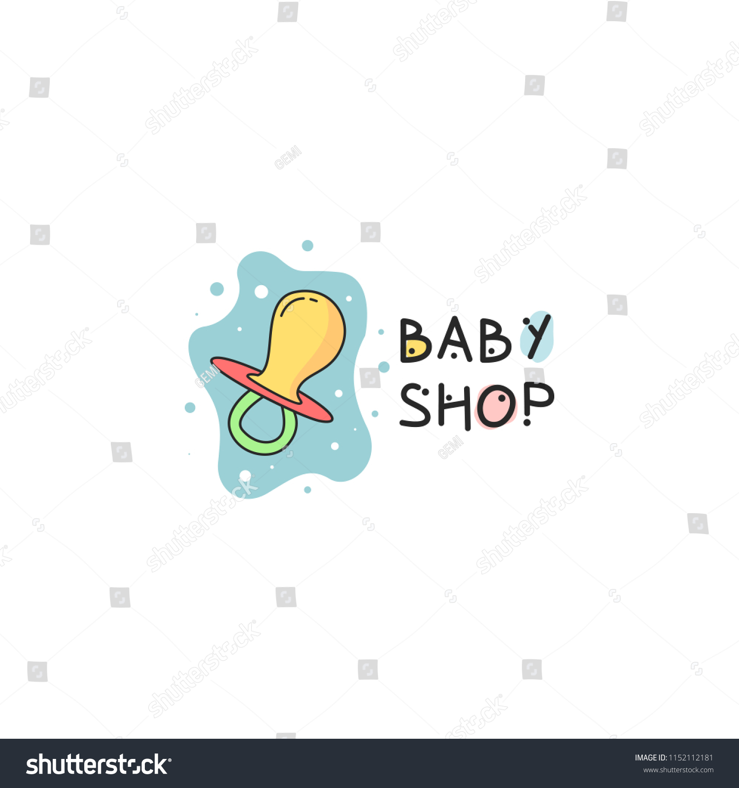 Baby Shop Logo Vector Stock Vector (Royalty Free) 1152112181 | Shutterstock