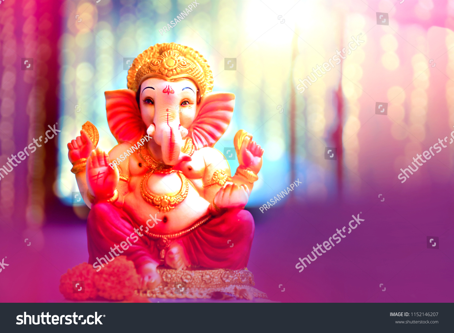 Lord Ganesha Ganesh Festival Stock Photo 1152146207 | Shutterstock