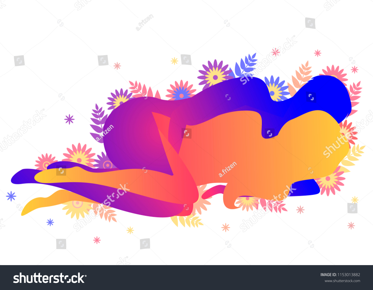 Kama Sutra Sexual Pose Curled Angel Stock Vector Royalty Free 1153013882 Shutterstock 0767