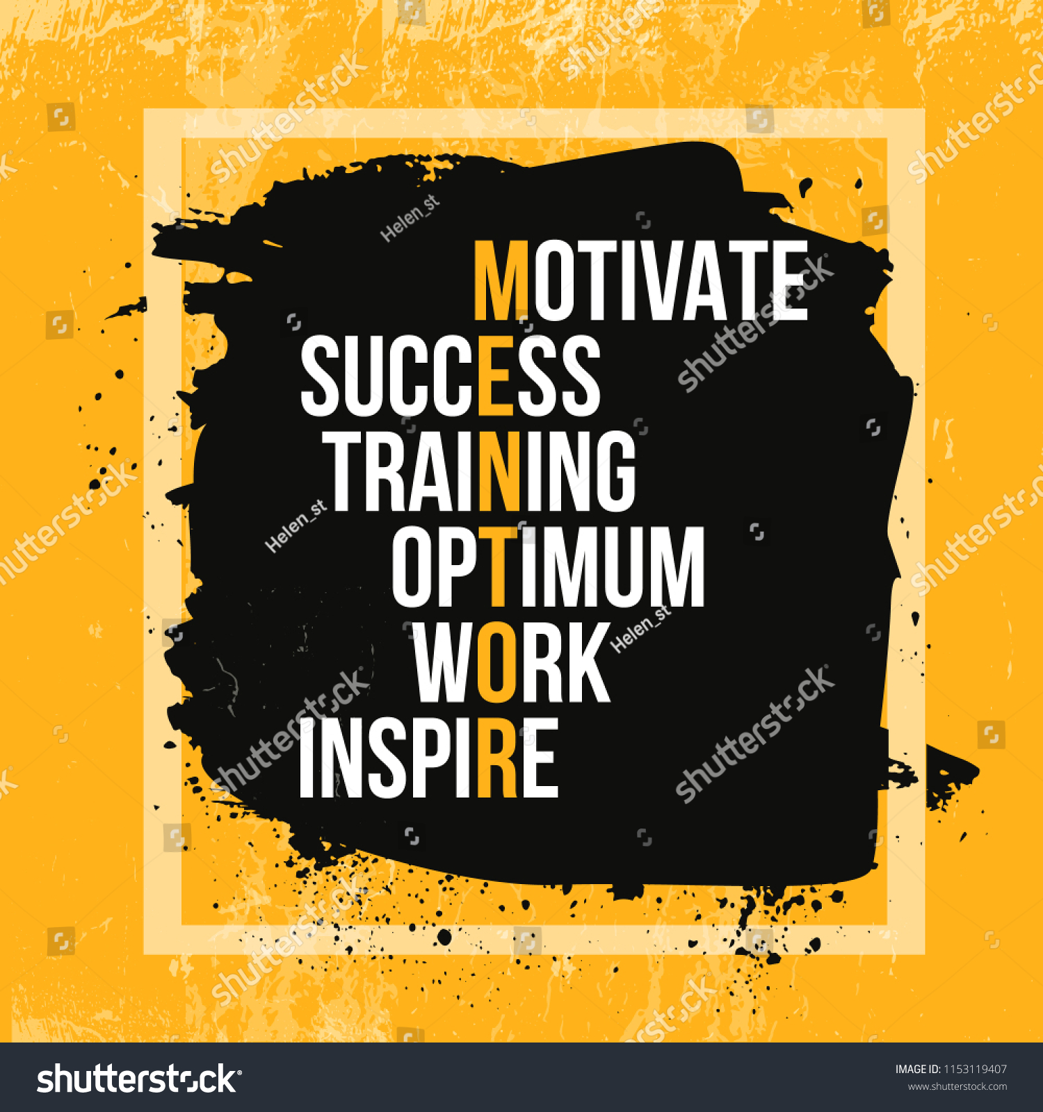 Inspiring Motivation Quote About Mentor Vector Stock Vector (Royalty