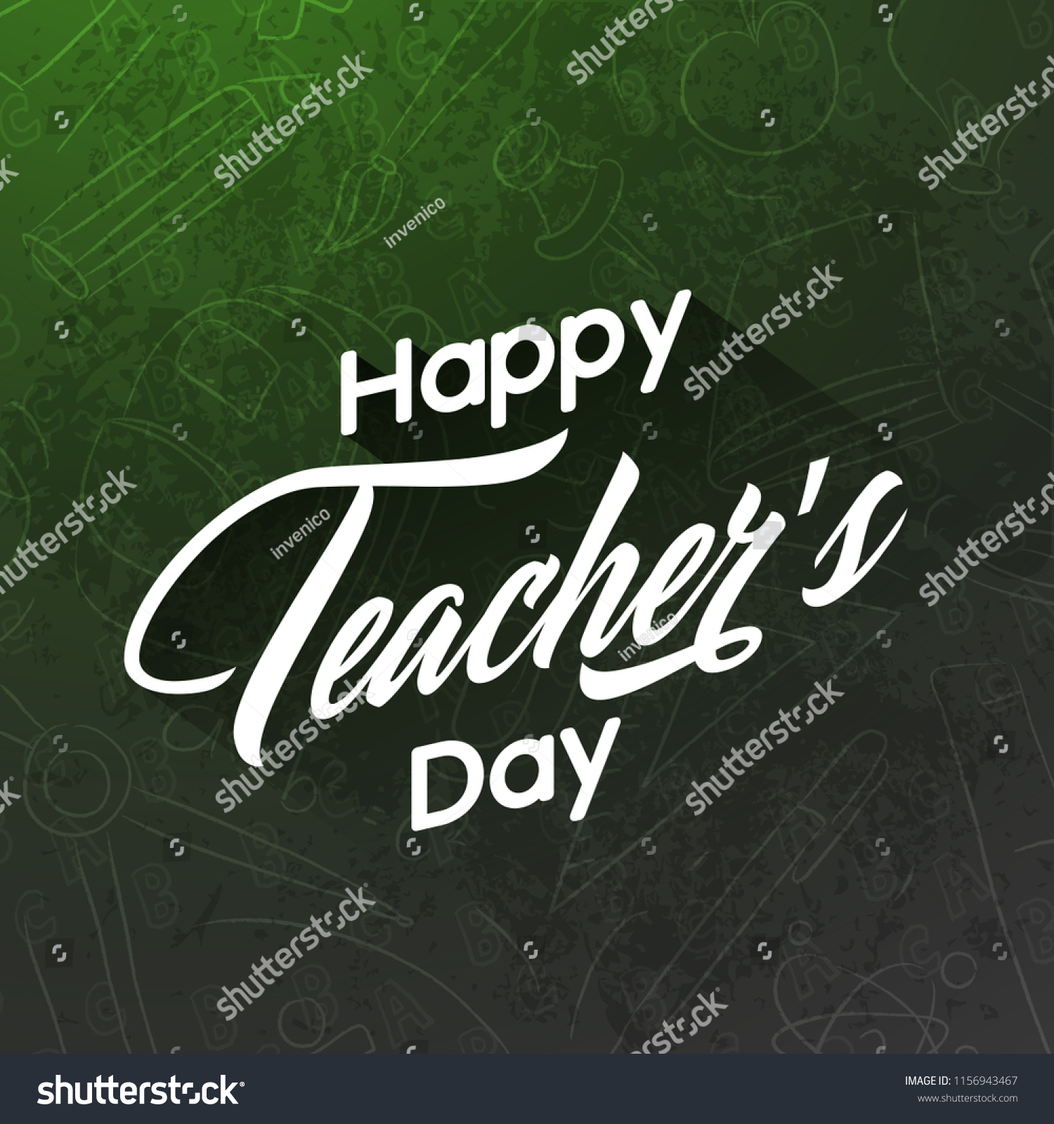 Innovative Abstract Poster Teachers Day 5th Stock Vector (Royalty Free ...