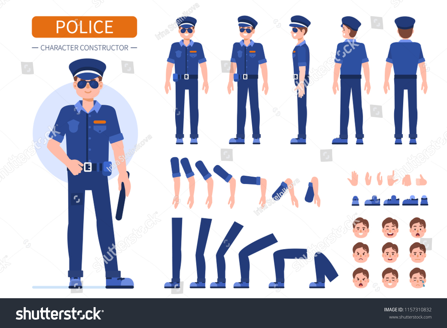 16 Police officer game sprites Images, Stock Photos & Vectors ...