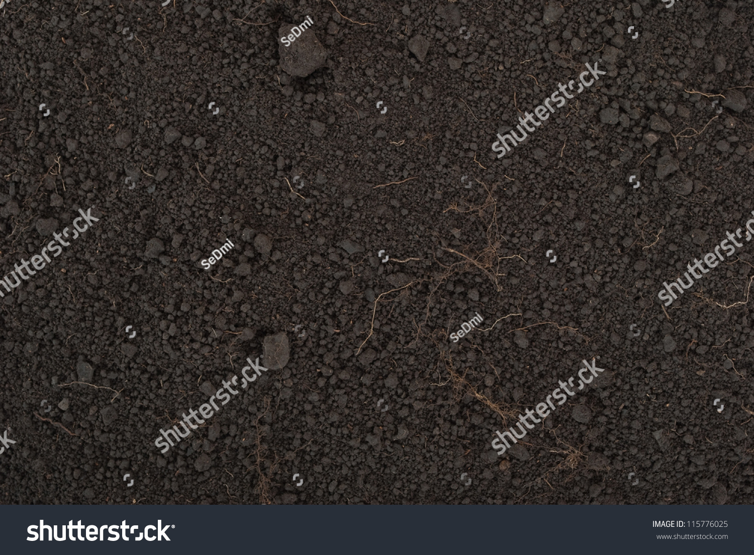 Black Soil Texture Stock Photo 115776025 | Shutterstock