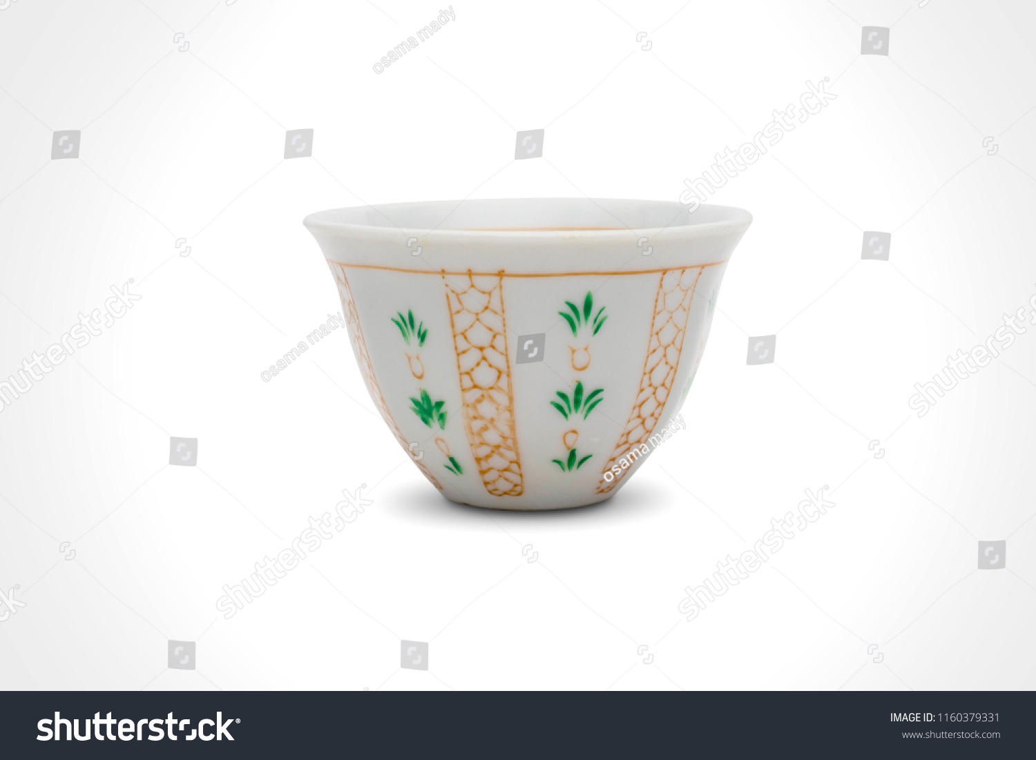 Traditional Coffee Arabic Coffee Cup Finjan Stock Photo 1160379331 ...