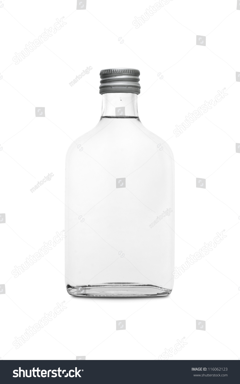 Bottle 02l Isolated On White Background Stock Photo 116062123 ...