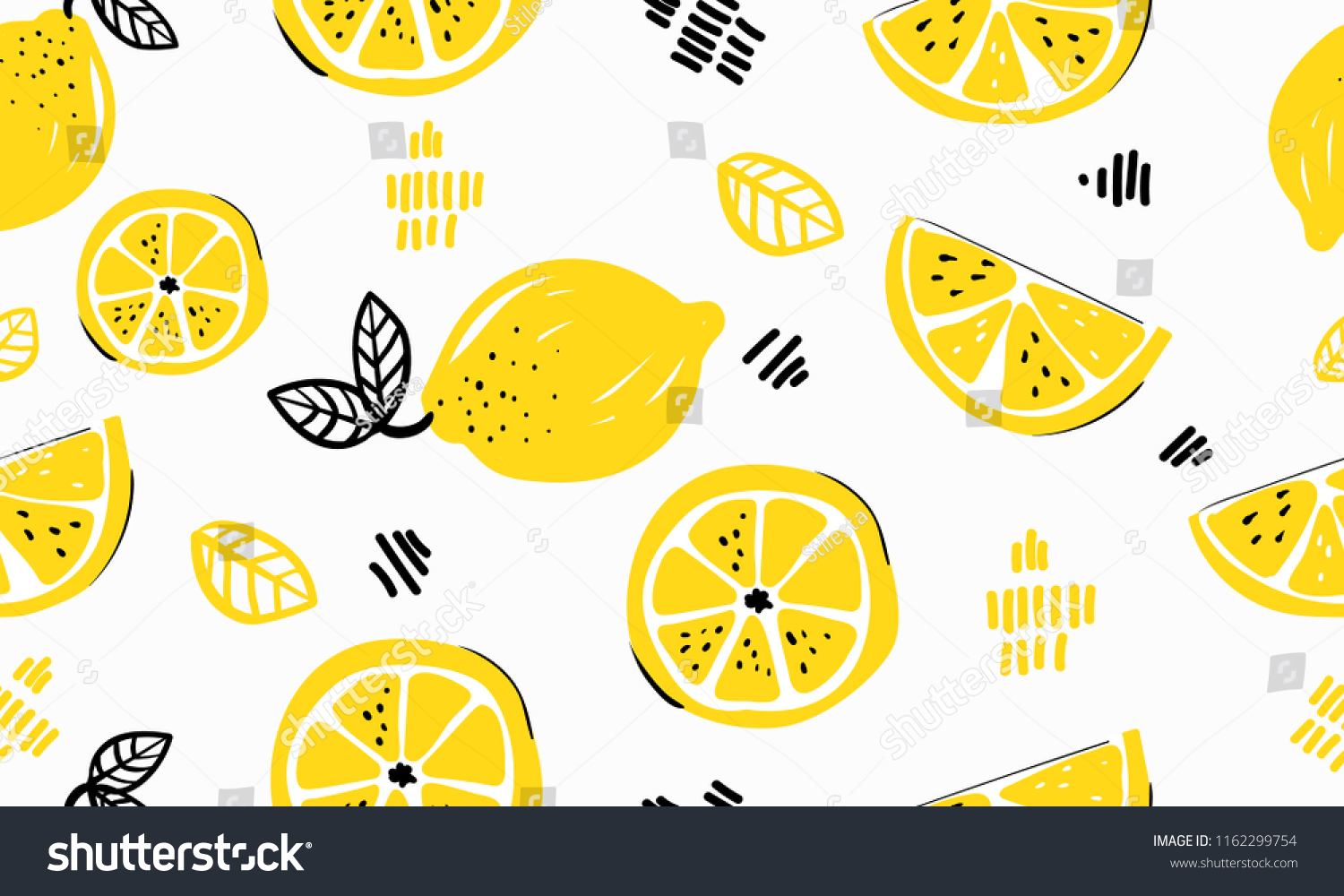 Рисунок с лимоном для футболки