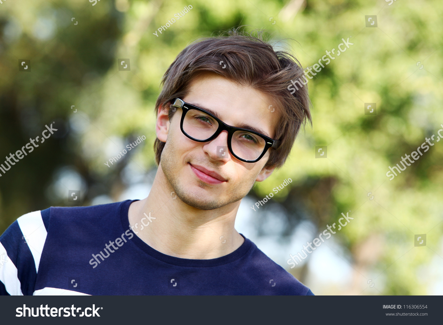 cute male glasses