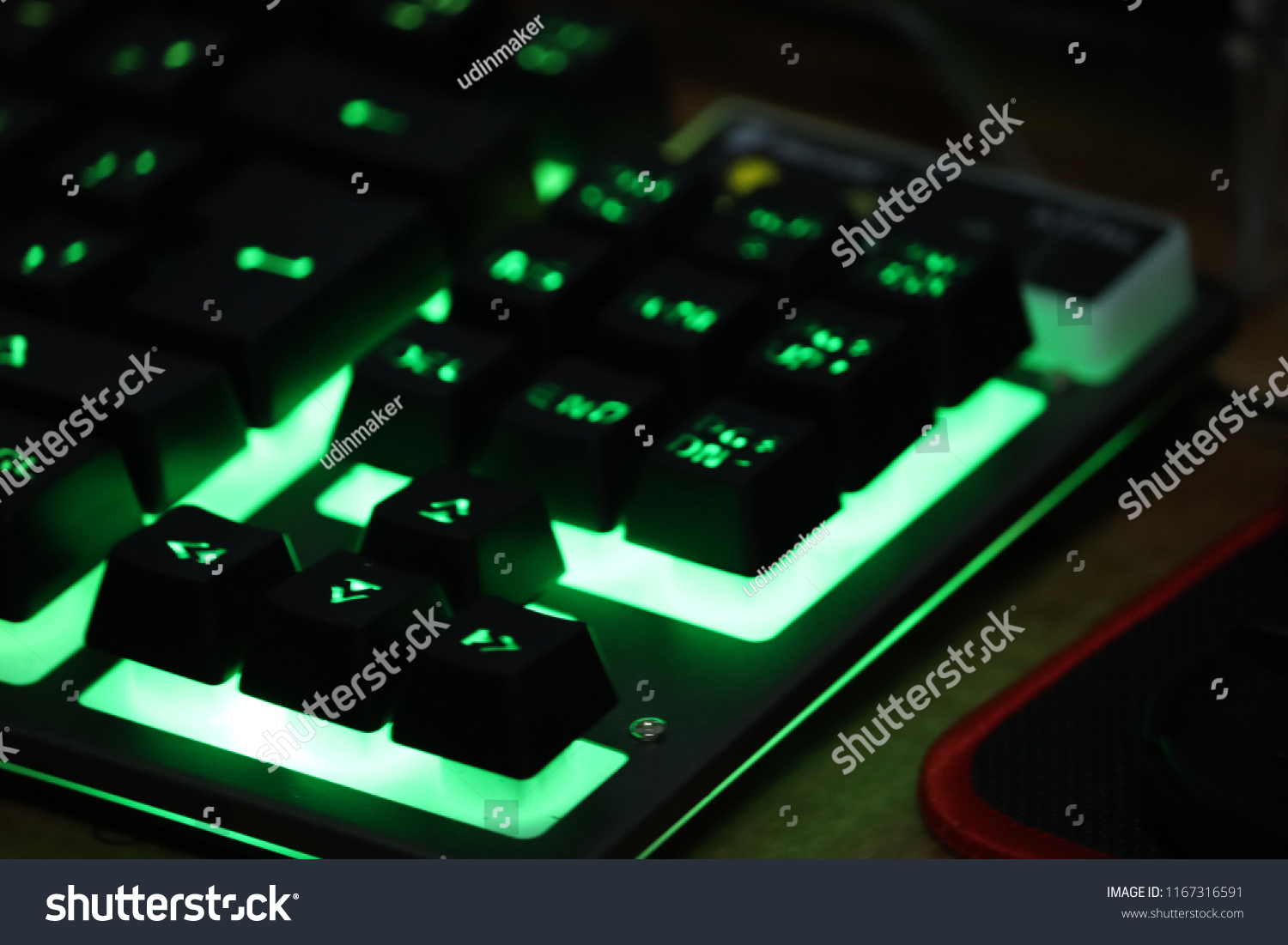 green rgb keyboard