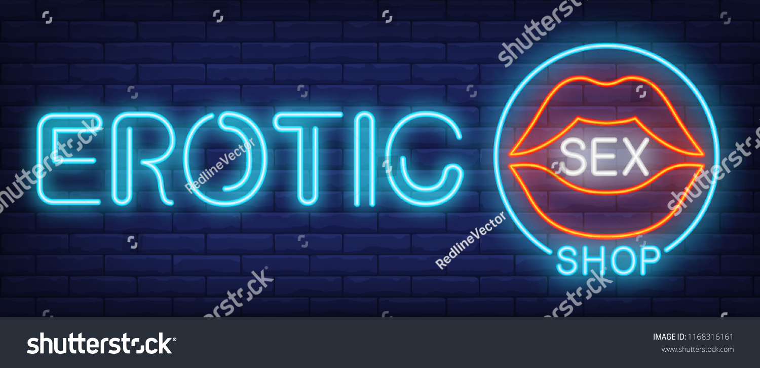 Erotic Neon Sign Glowing Bar Sex Stock Vector Royalty Free 1168316161 Shutterstock 2385