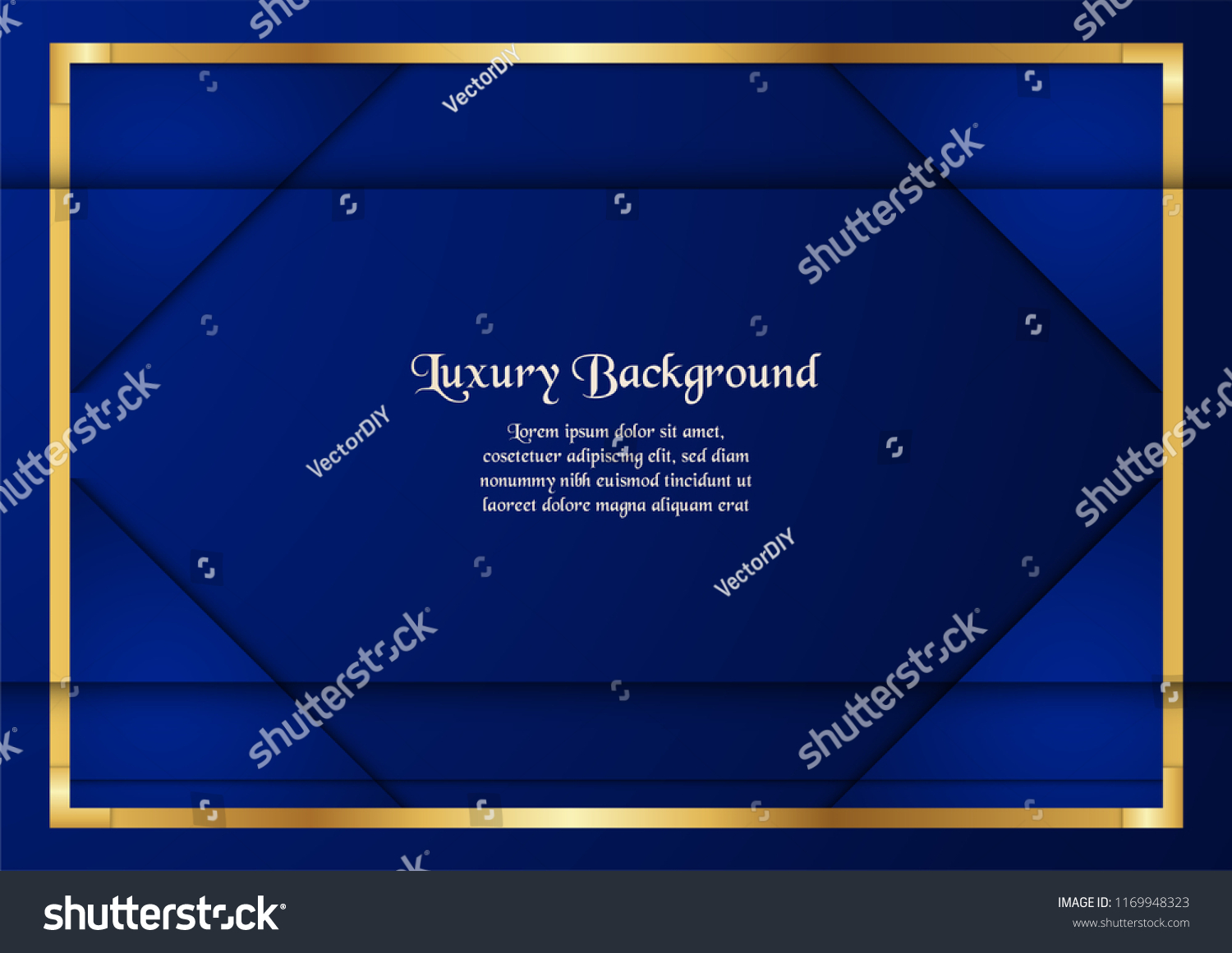 Abstract Blue Background Premium Indian Style Stock Vector (Royalty ...