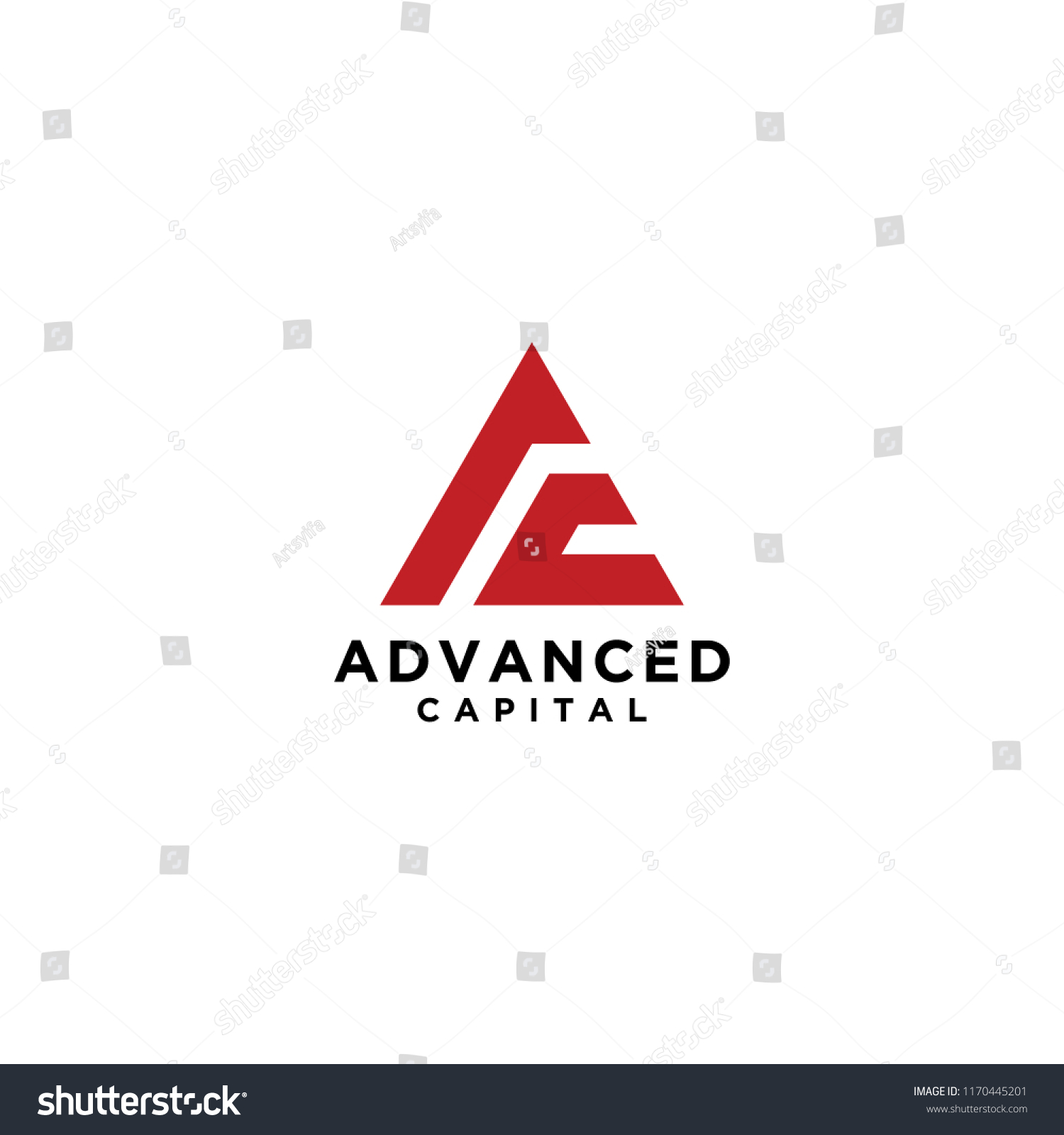 C Triangle Logo Vector Financial Logo Stock Vector (Royalty Free ...