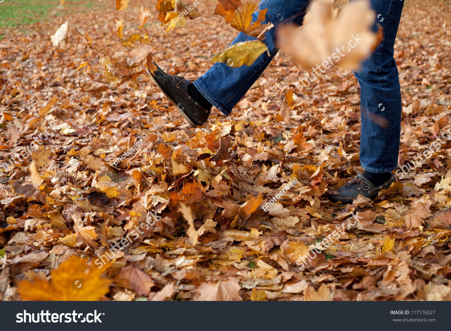 Шуршать осенними листьями