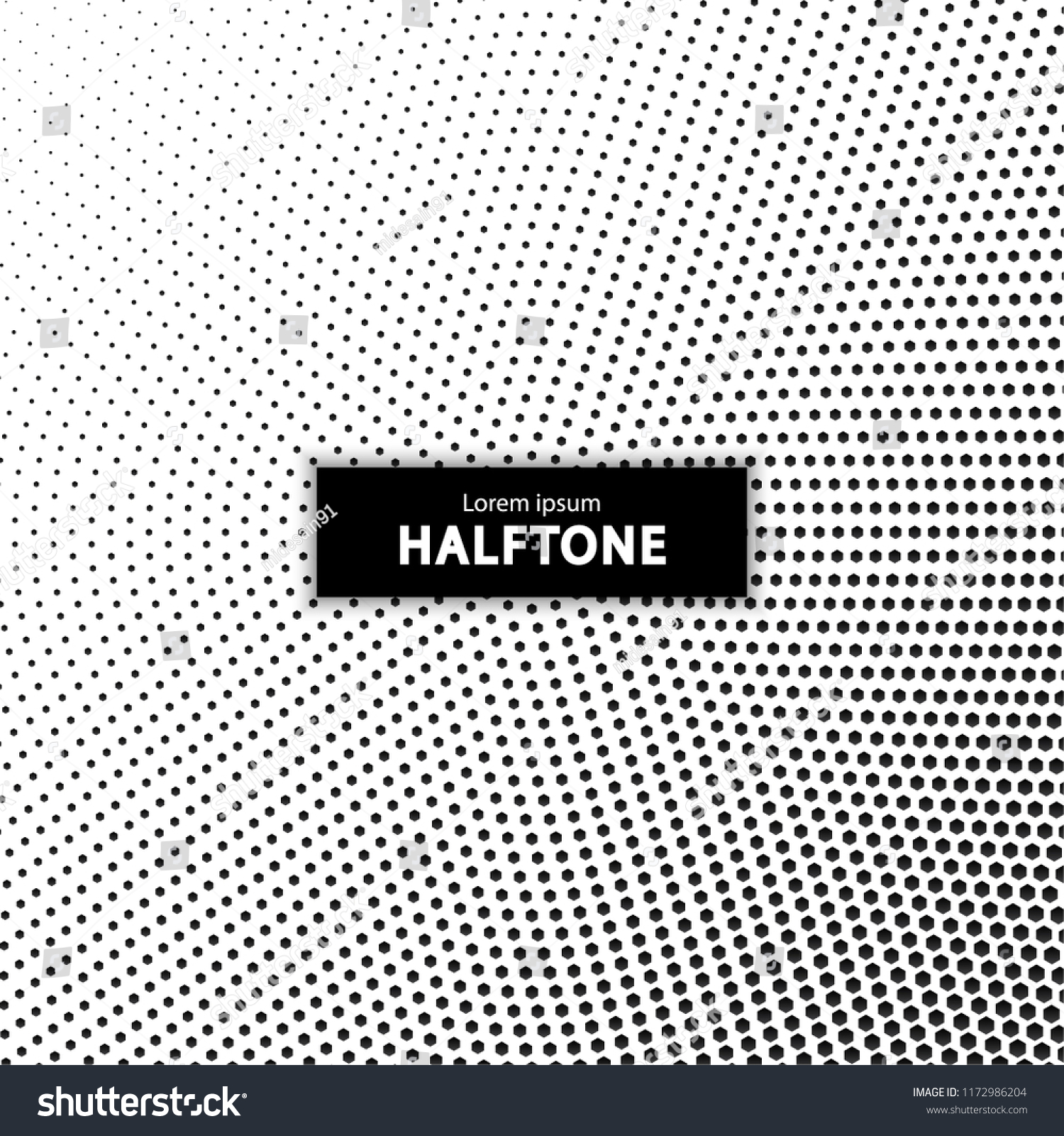 Halftone Texture Background Stock Vector (Royalty Free) 1172986204 ...