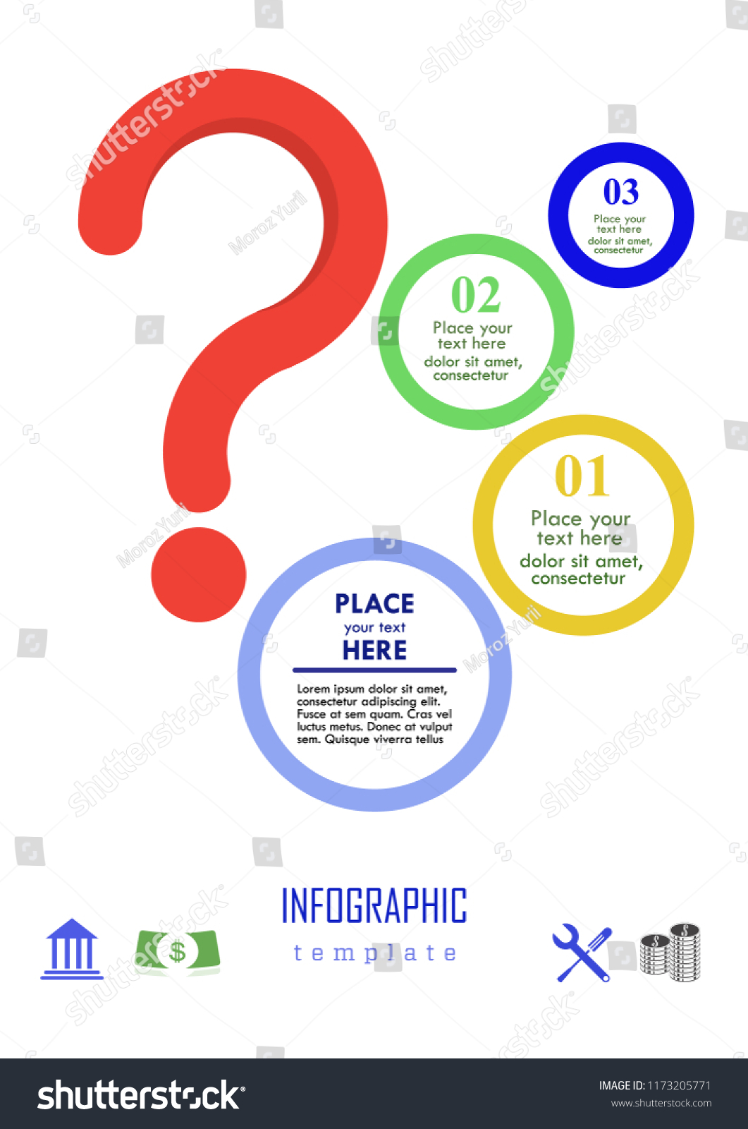 Infographic Presentation Template Vector Illustration Stock Vector ...