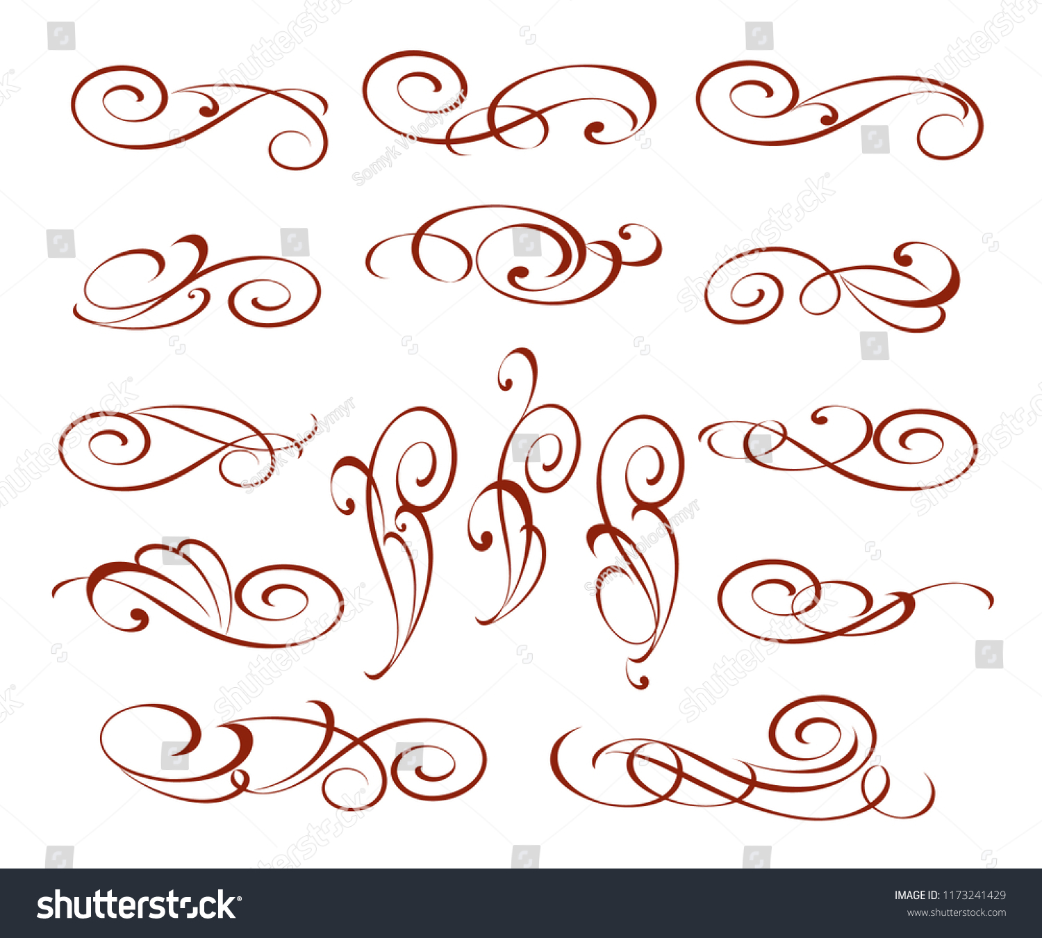 Set Design Elements Vector Illustration Stock Vector (Royalty Free ...