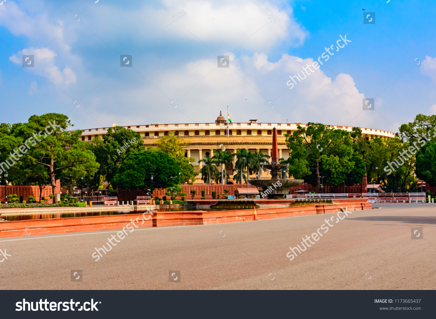 Sansad Bhawan Parliament Building House Parliament Stock Photo ...