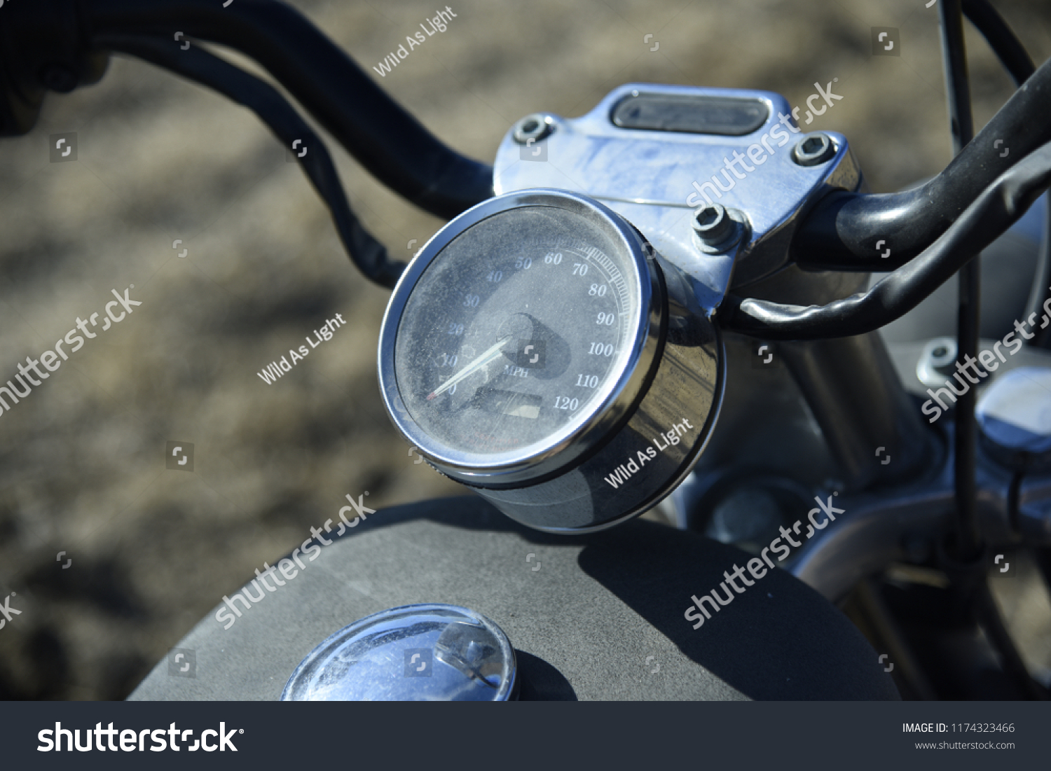 Custom Motorcycle Motorbike Wheels Rims Stock Photo 1174323466