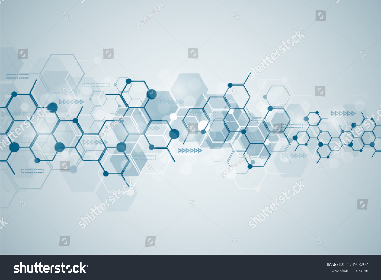 Abstract Medical Background Science Concept Background Stock Vector ...