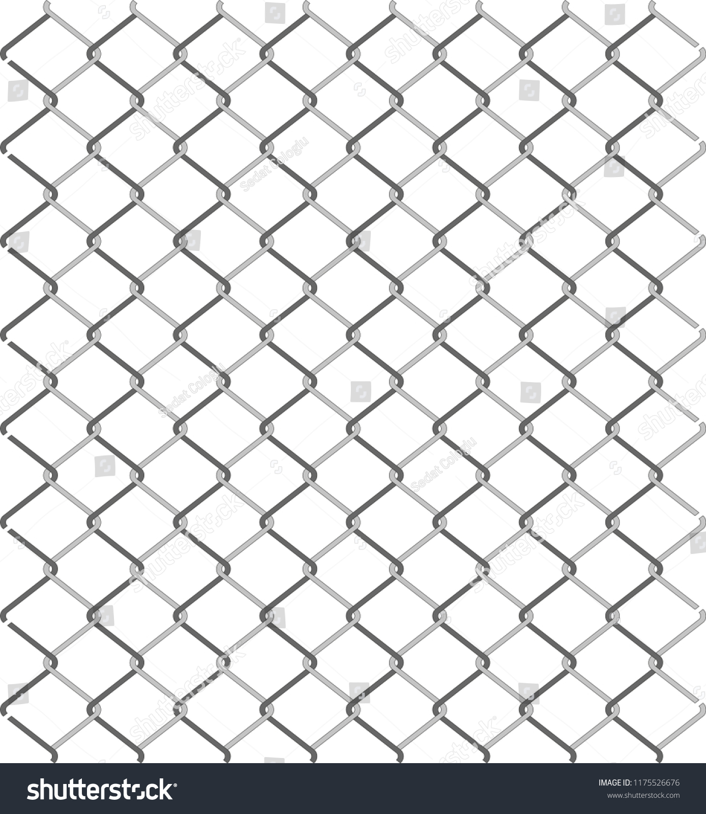 Barbed Wire Mesh Vector Drawing Can Stock Vector (Royalty Free ...