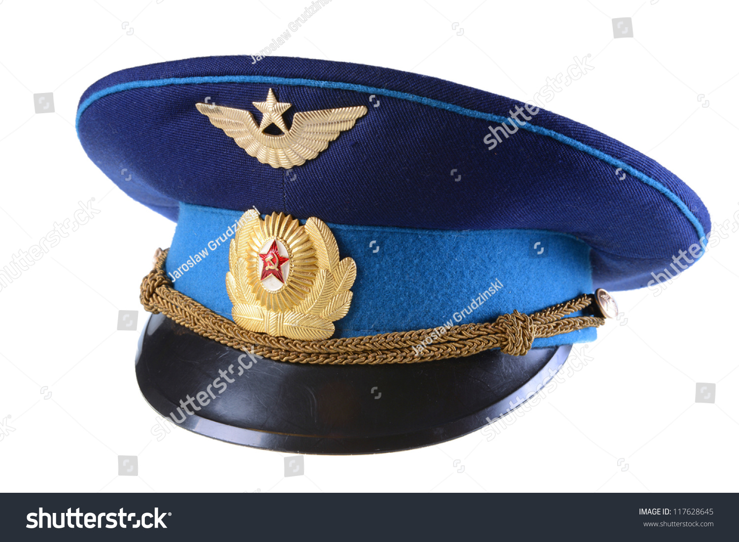 military pilot hat