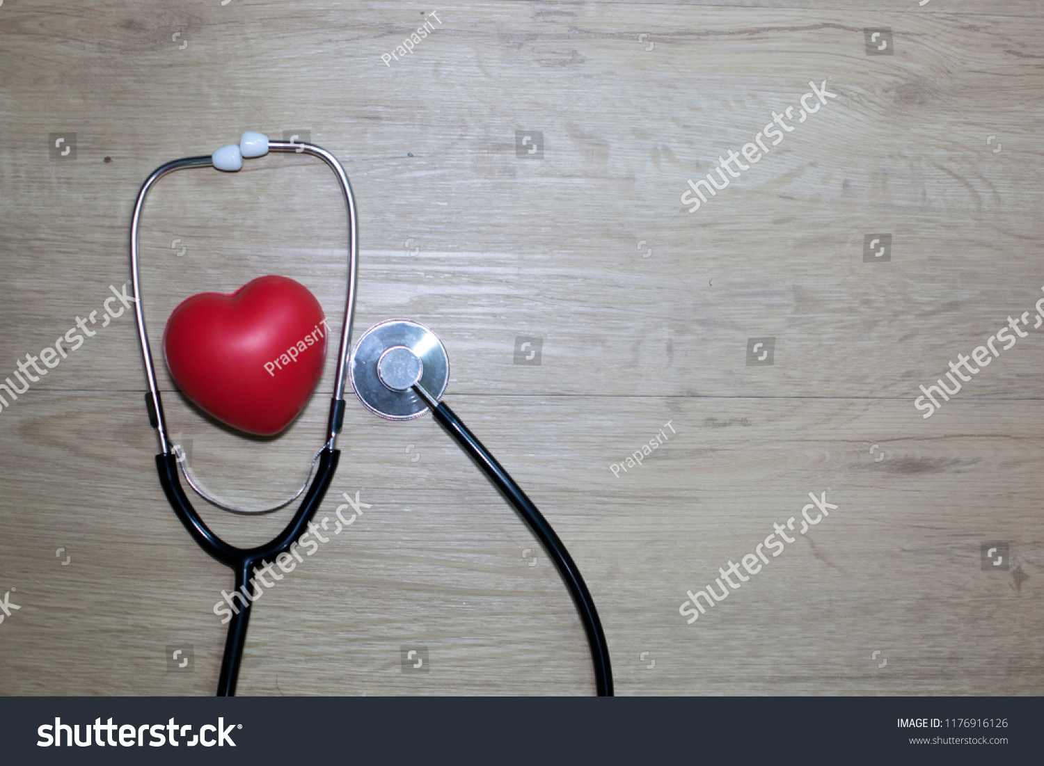 Powerful Assumption Skyscraper Stethoscope Represents Health Red Heart Representation Stock Photo  1176916126 | Shutterstock