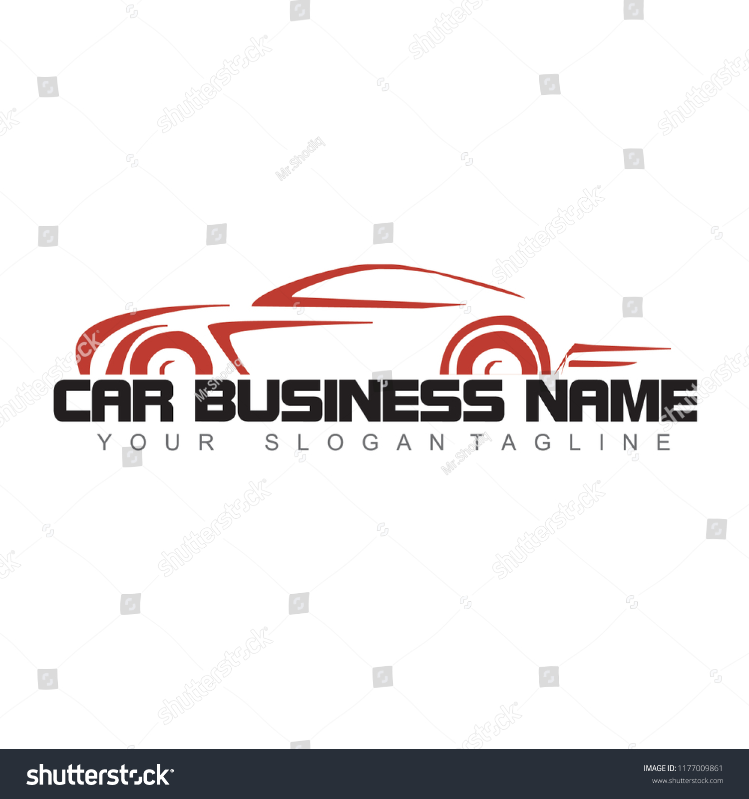 Car Business Name Stock Vector (Royalty Free) 1177009861 | Shutterstock