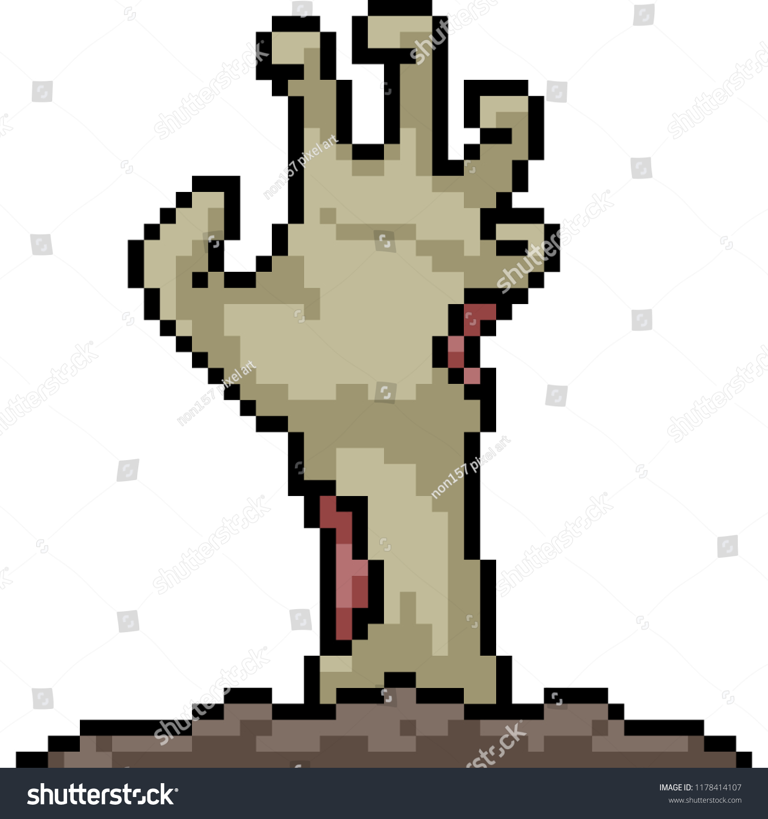 511 imágenes de 8 bit zombie - Imágenes, fotos y vectores de stock ...