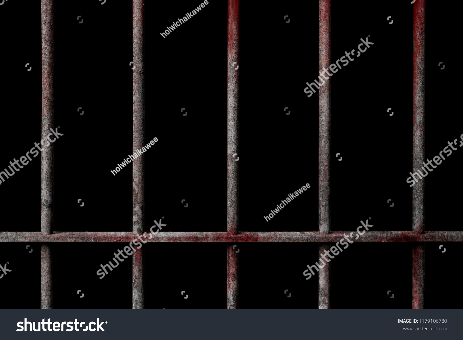 Old Prison Rusted Metal Bars Cell Stock Photo 1179106780 | Shutterstock