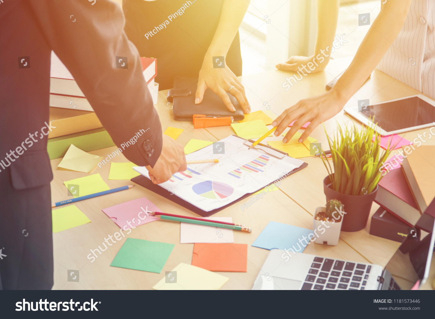 Group Business People Brainstorming Business Teamwork Stock Photo ...