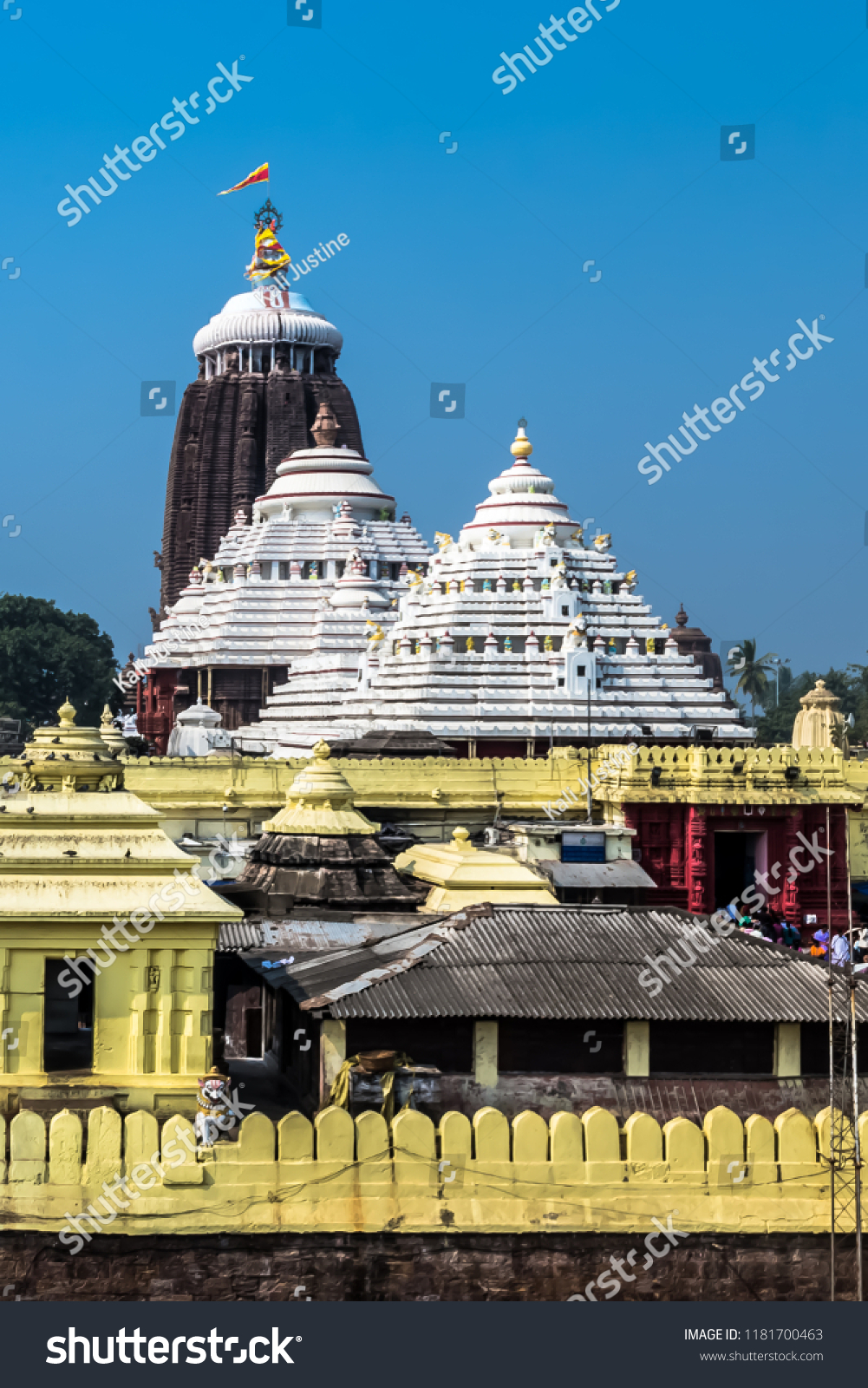 Top Jagannath Temple Puri Odisha India Stock Photo 1181700463 ...