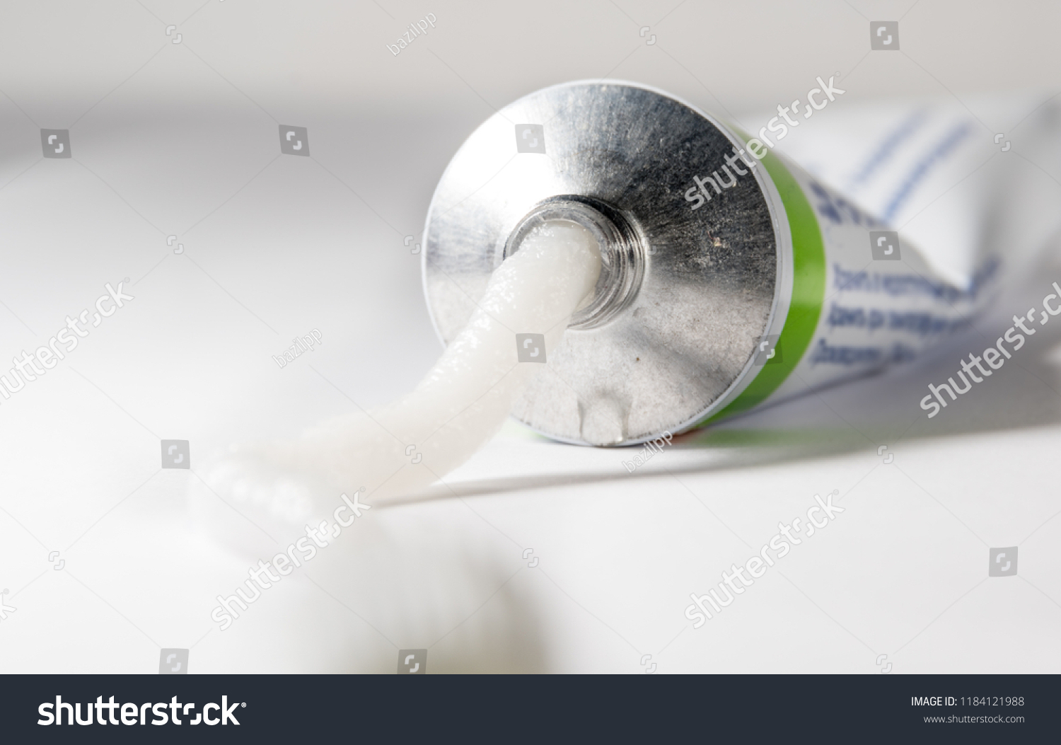 Ointment External Use Slightly Squeezed Out Stock Photo 1184121988 ...