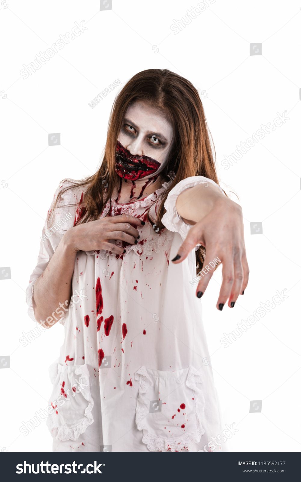 zombie woman costume